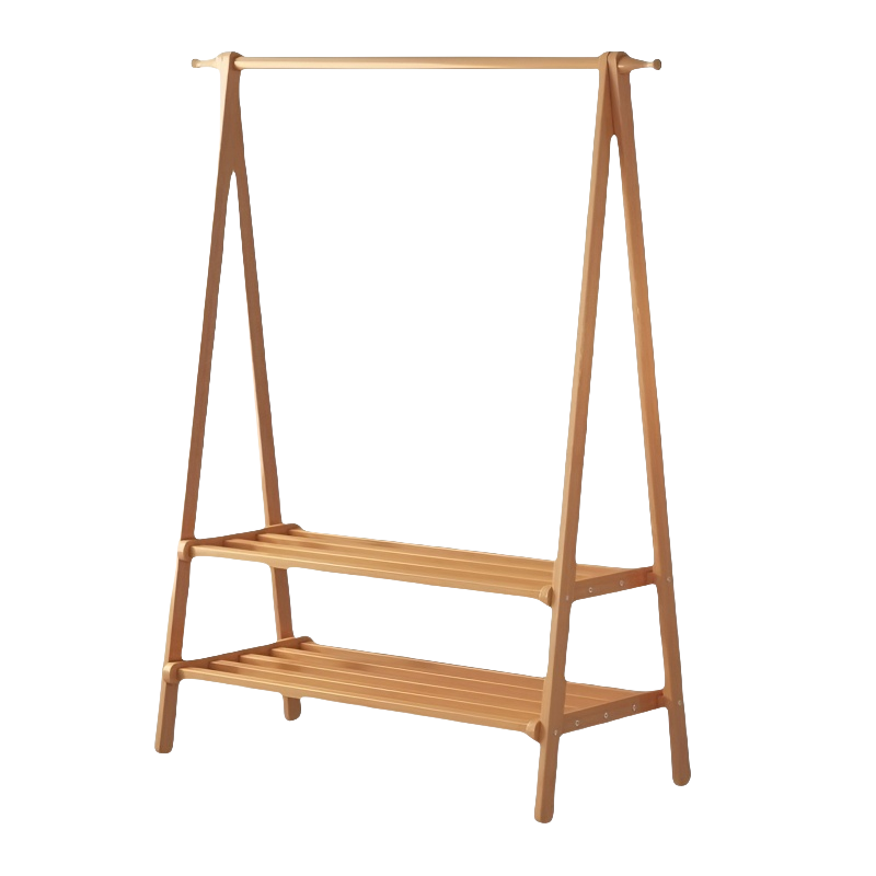 晨磊 衣帽架 原色(100*46*145cm)个高清大图