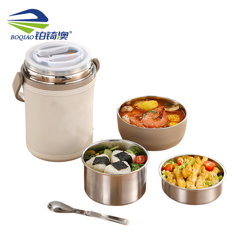 铂锜澳 316不锈钢保温饭盒/25*13cm-2L/个高清大图