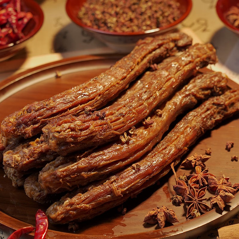 久久丫-手撕鸭脖(经典香辣味)60g*3高清大图