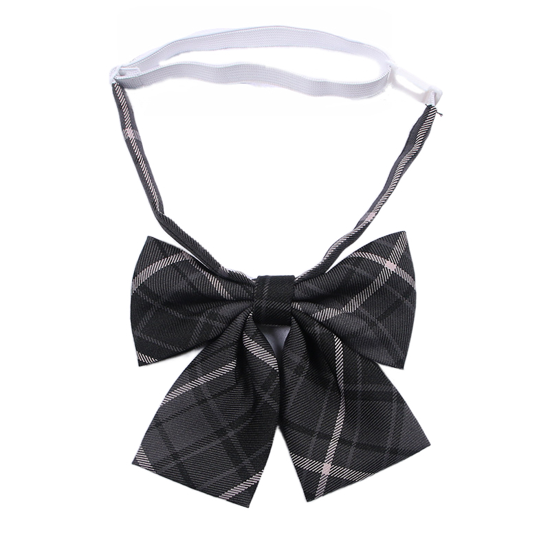 盛世尼曼烟灰格小物日系正统jk制服领结衬衫领带学生校服裙领花蝴蝶结