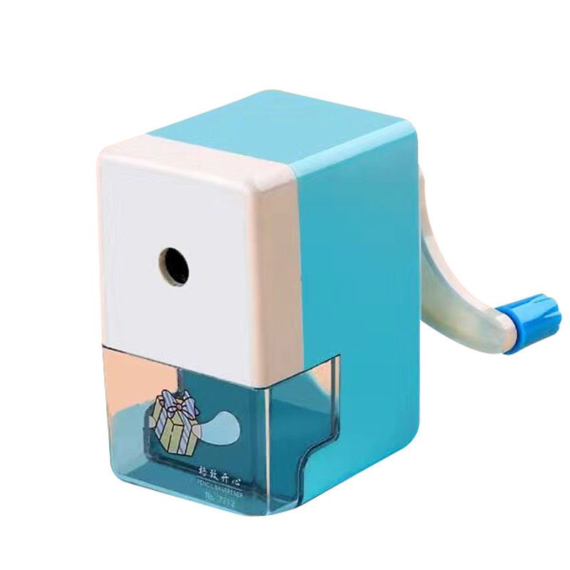 小学生铅笔削笔器儿童卷笔刀自动进铅手摇转笔刀可爱铅笔笔刨笔刀