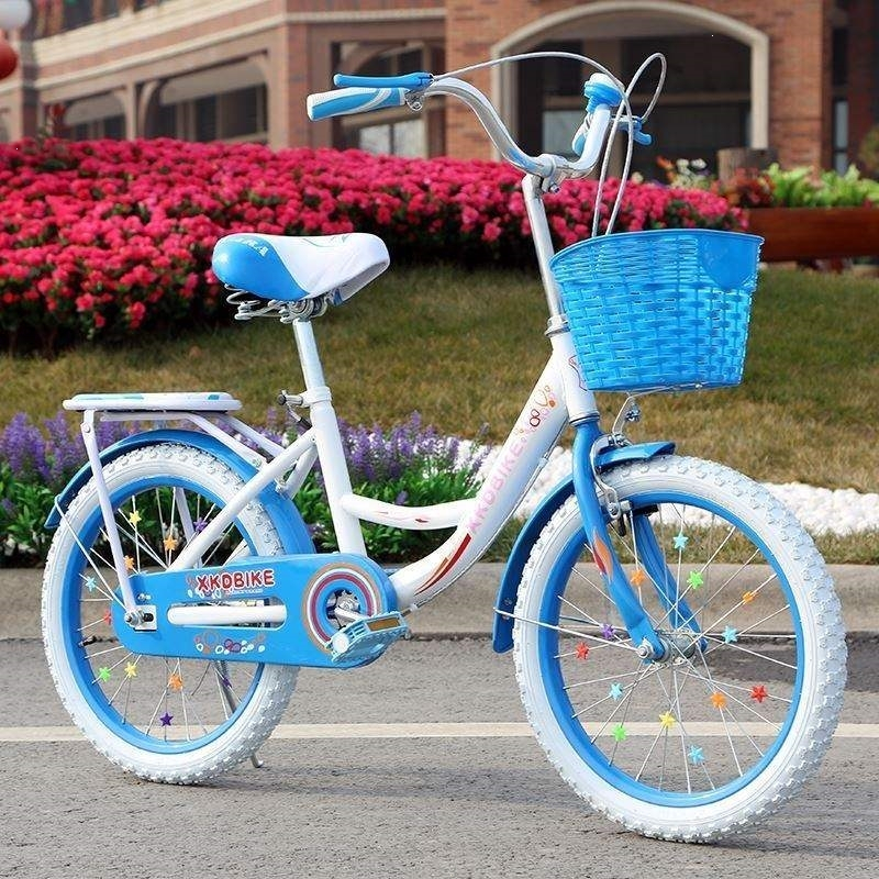 脚踏自行车儿童阿斯卡利两轮8一15岁中大童20寸女孩单车公主款男孩18