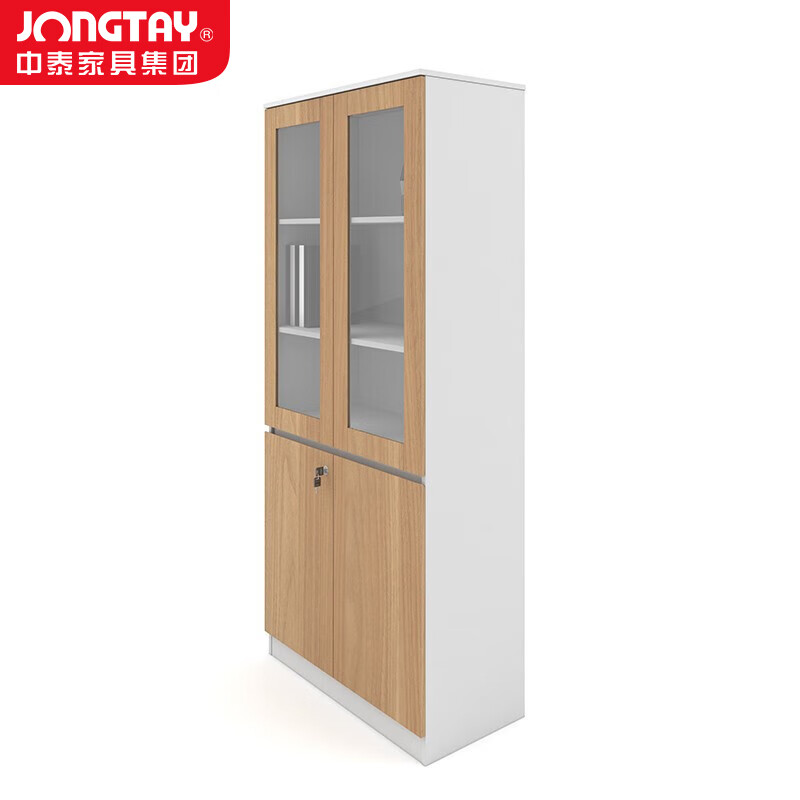 中泰(jongtay)文件柜木质档案柜办公室资料柜带锁储物柜 J-FBWMX80高清大图