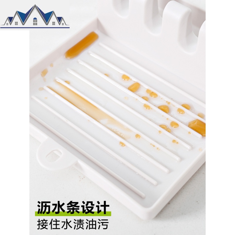 厨房坐式锅铲架托 台面锅盖架多功能汤勺筷子置物架收纳架 三维工匠高清大图