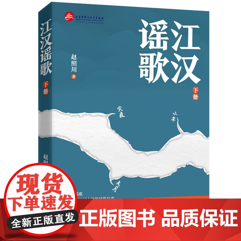 江汉谣歌 全两册 赵照川 著 小说高清大图