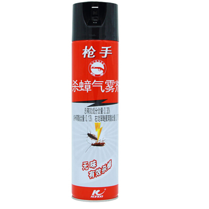 枪手杀蟑气雾剂无味型600ml