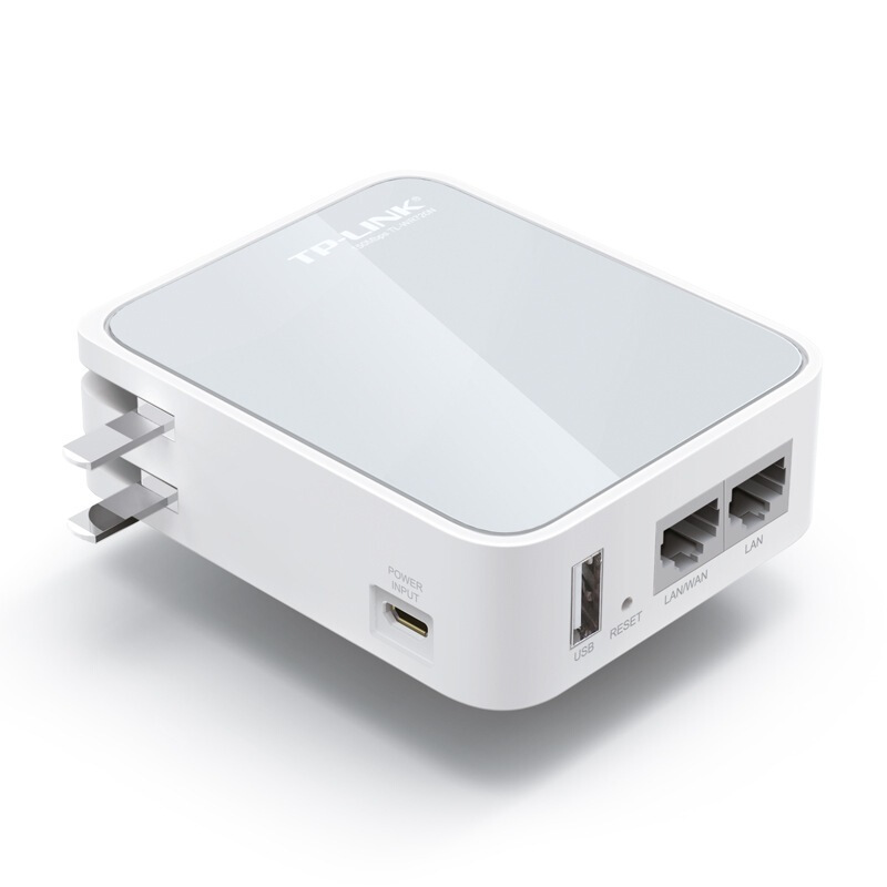 TP-LINK TL-WR720N 150M迷你型3G无线 路由器 便携式家用AP随身WIF 酒店家庭户外环境通用