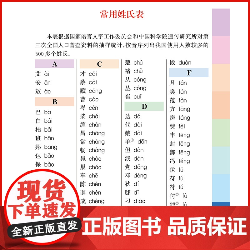 小学生现代汉语小词典 彩图大字版 小学生专用现代汉语词典 品牌辞书高清大图