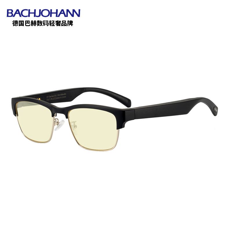 BACHJOHANN德国巴赫 KY02智能眼镜 智慧播报语音随身助手通话降噪开放式立体声时尚男女同款智能穿戴