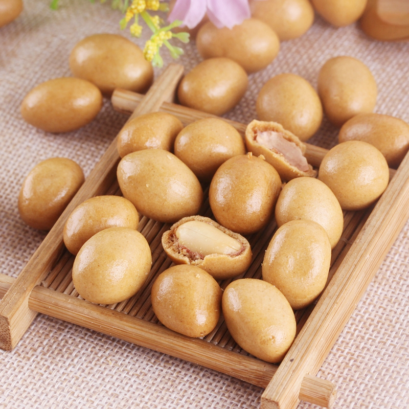 如水鱼皮花生505g1罐童年怀旧日本豆孕妇儿童小吃