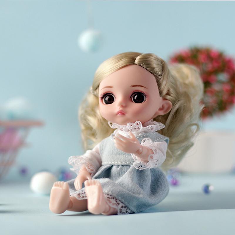 芭比丹路女单个精致仿真可爱套装女孩公主12关节3d娃娃人偶娃娃