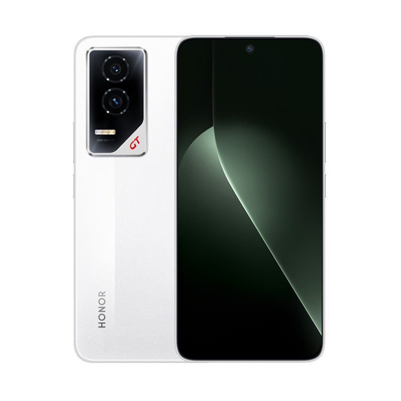 荣耀 GT 12GB+512GB冰晶白 5G智能手机 游戏手机 幻影引擎第三代骁龙8旗舰芯片NFC