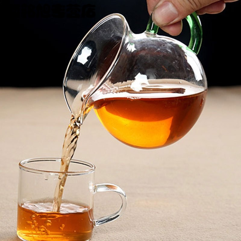 加厚玻璃茶具套装家用简约整套功夫茶具透明过滤泡茶器家用生活日用家庭清洁生活日用家居器皿水具水杯套装