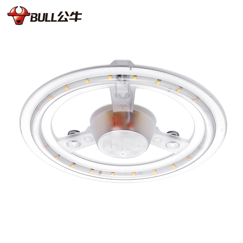 公牛(BULL)18W 磨砂灯贴 日光色 LED吸顶灯灯珠灯泡灯条灯芯改造灯板贴片单灯节能防频闪圆形灯贴