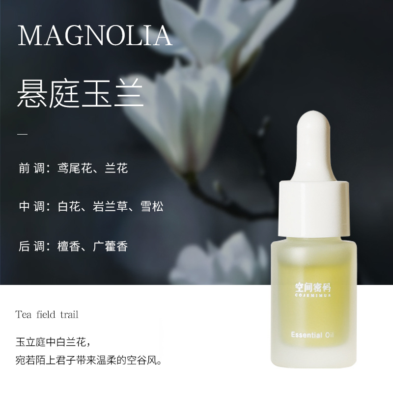 臻远 ZY-ZGTT-55 香薰晶石 不规则乌拉圭紫水晶 悬庭玉兰(含10ml精油)高清大图