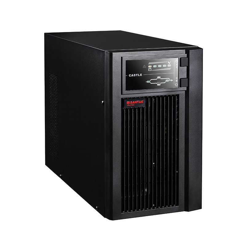 山特(SANTAK)UPS不间断电源C2KS在线式2000VA/1600W主机+山特电池 长延时12小时