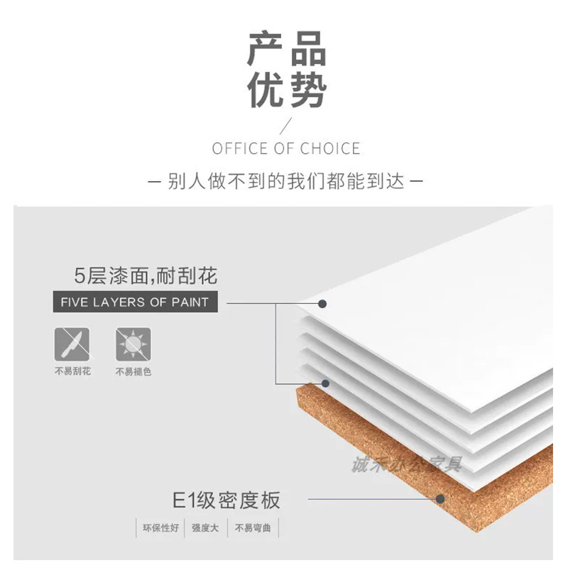 国隽 工作台隔断 1100*500*1300mm 组高清大图