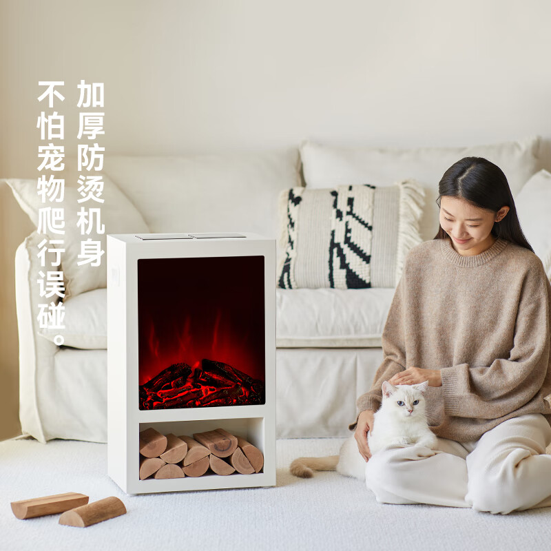 OLAYKS立时仿真火焰电壁炉暖风机OLK-08-01 快速升温节能持久安全设计高清大图