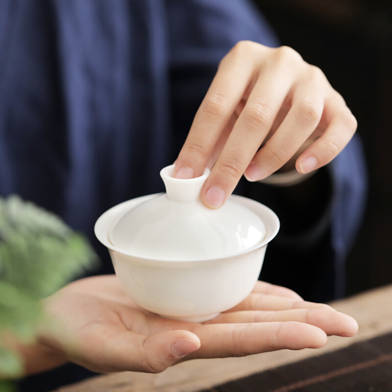 言艺(yanyi) 旅行茶具套装陶瓷功夫泡茶器便携包式茶壶户外车载旅游茶杯 晓山行