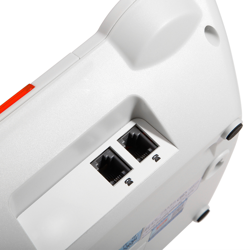 TCL HCD868(180)TSD固定有绳电话机/座机/来电显示免电池免提报号座式/壁挂家用办公有绳固话(白色)