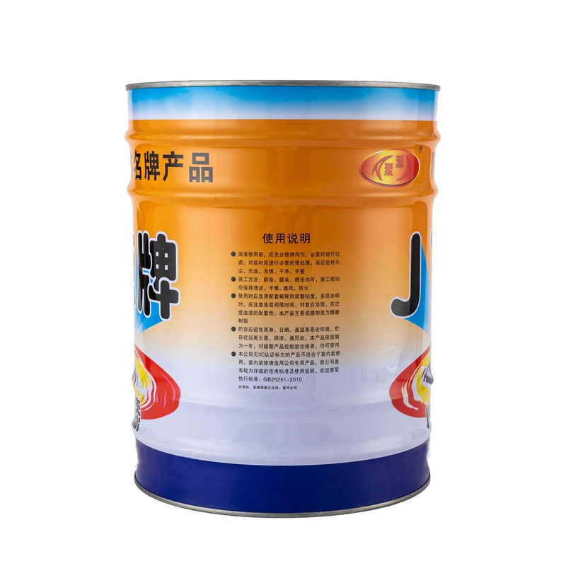 聚源醇酸调和漆 黄色18kg/桶