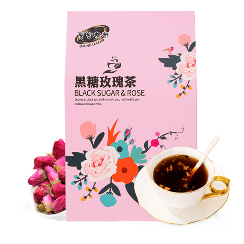 黑金传奇 黑糖玫瑰茶 252g