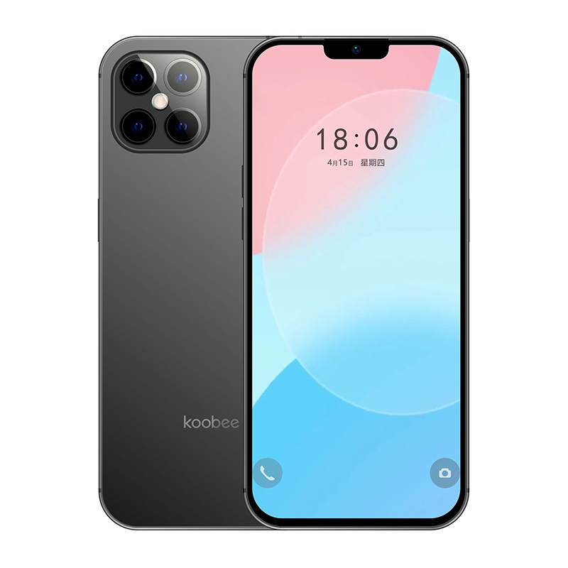 koobee/酷比M20Pro 8GB+128GB 太空黑 大内存全面屏智能手机曲面千百元超薄大屏备用4G游戏安卓学生价正品老年人