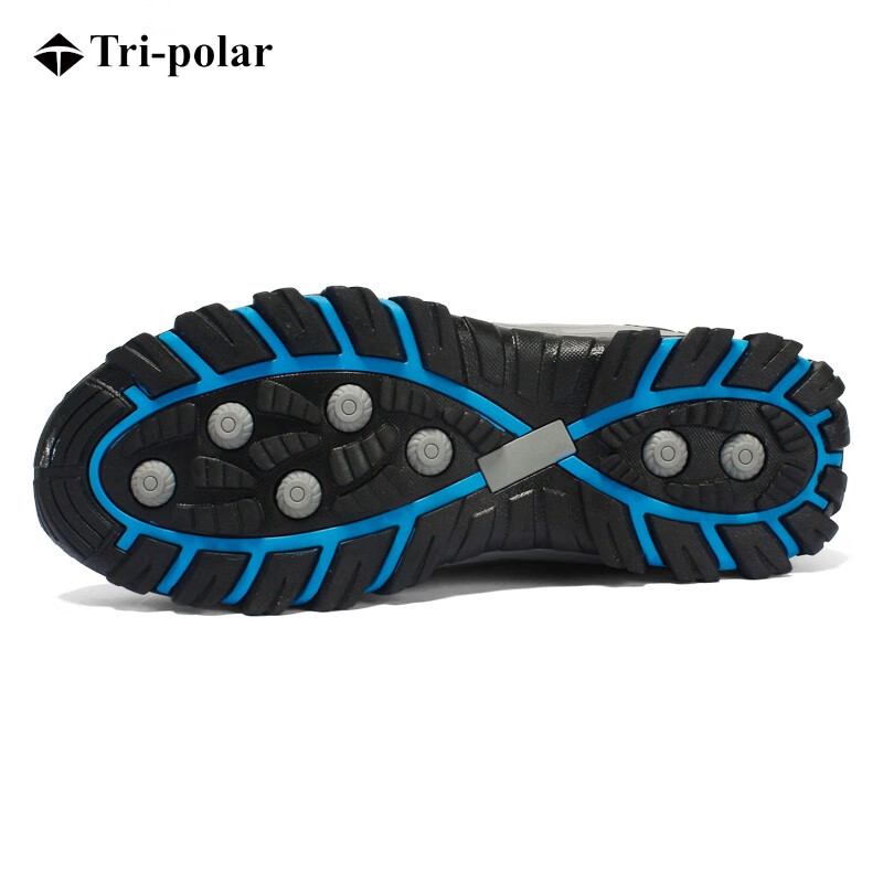 三极 TP612 高帮情侣登山加绒户外鞋登山鞋高清大图