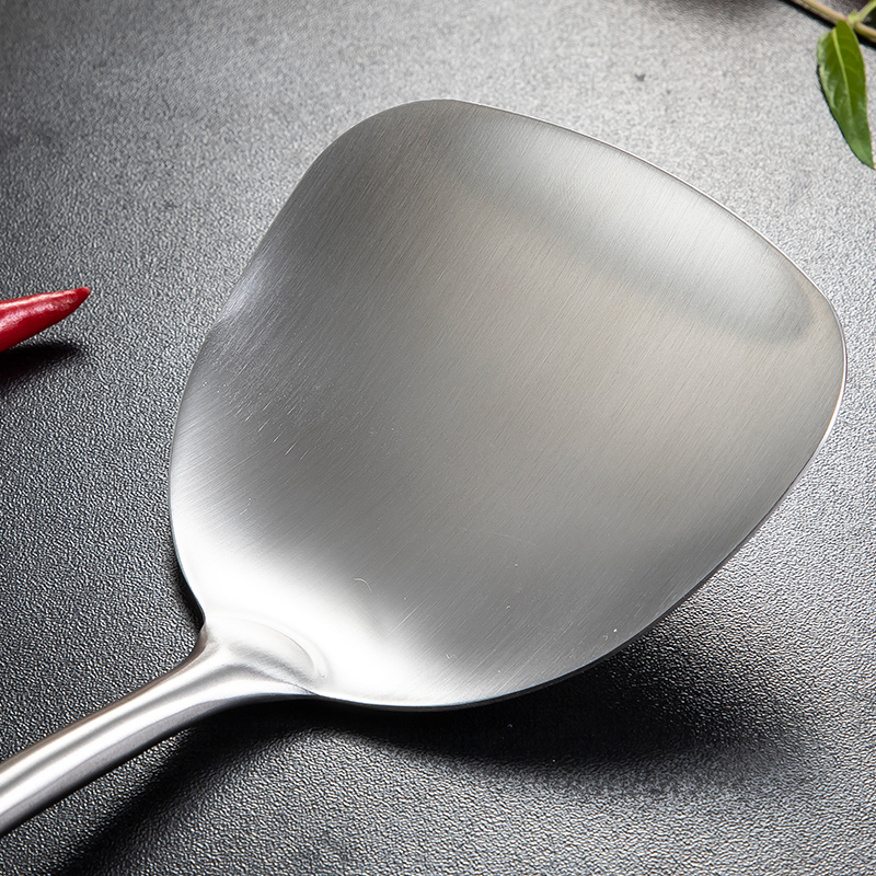 美厨maxcook锅铲炒铲304不锈钢铲子梨花木一体成型加厚炒菜铲mccu002