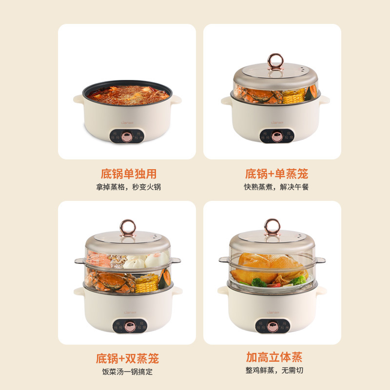 联创(Lian) 多功能电蒸锅 DF-BL9028M高清大图
