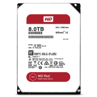 西部数据(WD)红盘 8TB硬盘网络储存(NAS) SATA6Gb/s 128M缓存 （WD80EFZX)