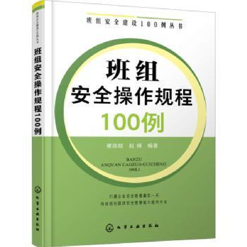 诺森班组安全操作规程100例崔政斌,赵峰9787129398化学工业出版社
