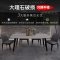北欧大理石餐桌椅组合现代简约客厅实木餐桌家用小户型轻奢饭桌子
