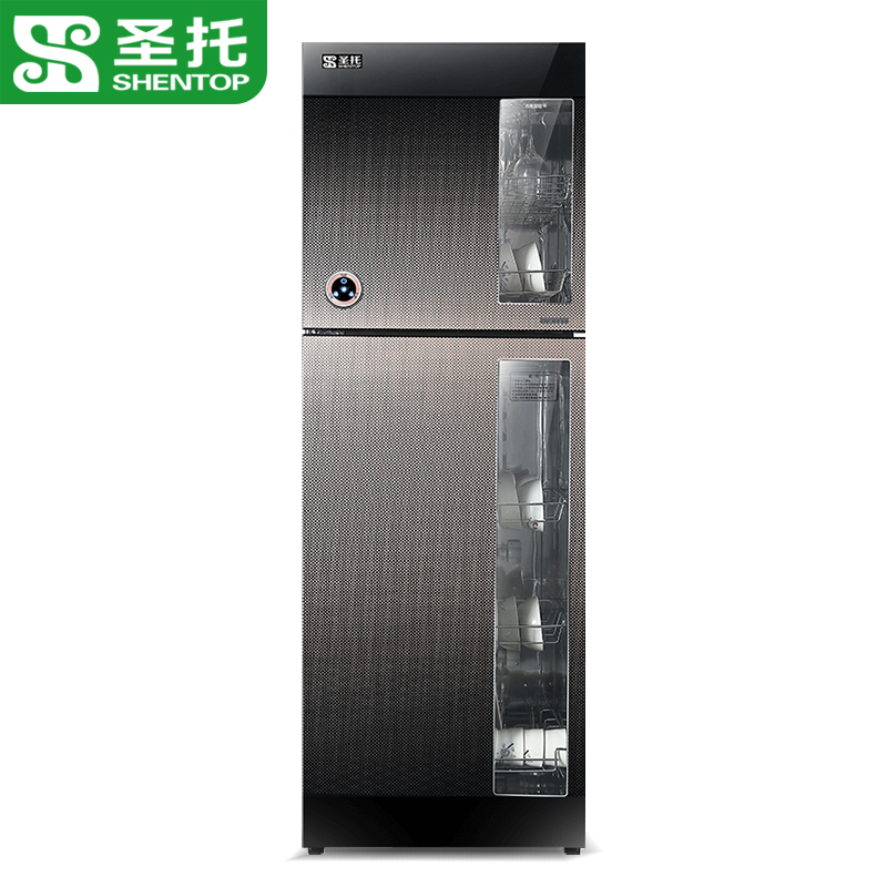 圣托（shentop）立式家用高温 二星级消毒碗柜商用饭店食堂消毒用ZTP380-F8