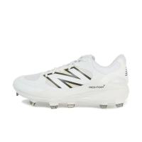 新百伦(New Balance)男棒球鞋轻量透气高弹缓震舒适耐磨防滑户外 White_×_Black 40