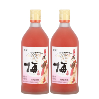 三口味 贵妮青梅酒杨梅酒蓝莓酒青梅之酿杨梅之酿蓝莓之酿果酒 杨梅*2