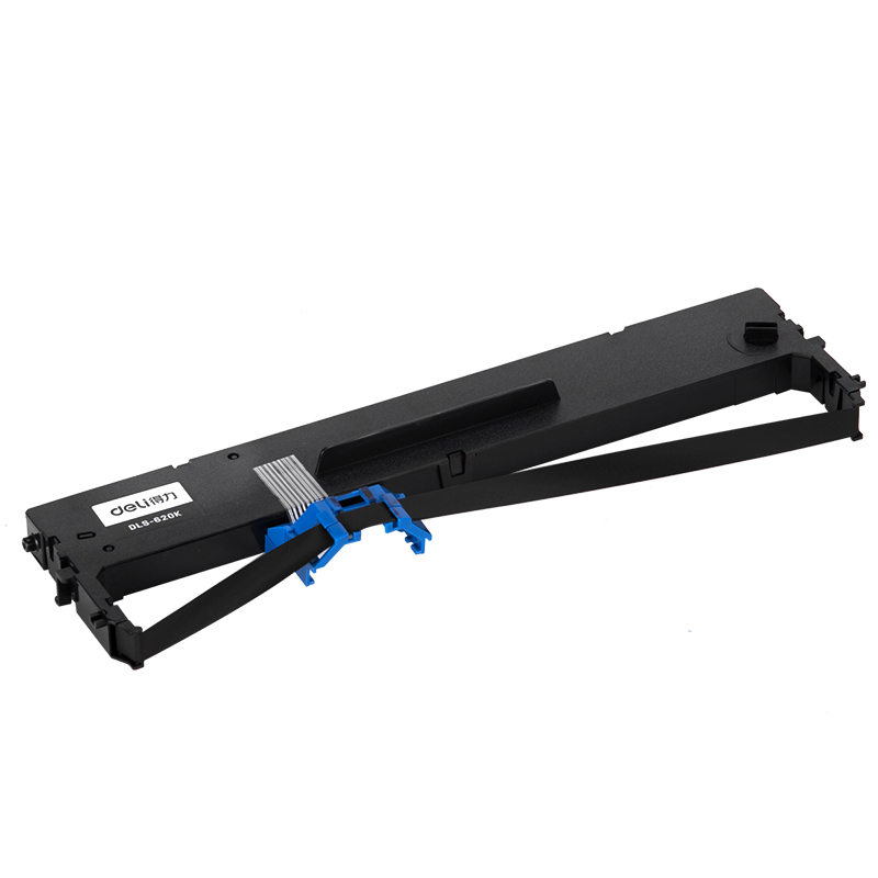 得力(deli) 针式打印机黑色色带DLS-620K 适用机型 DE620K/DL625K 2支装 单位:组