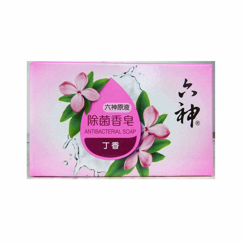香皂肥皂清爽清凉皂洗澡洗手皂洗脸皂香皂125g/块_599_566 除菌香皂（丁香）*3盒