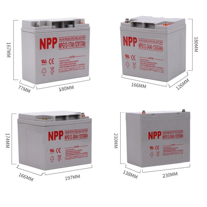 NPP阀控式铅酸蓄电池NPG12-24Ah