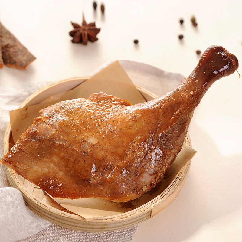 桂花农场酱鸭腿180gx2南京特产卤味小吃零食熟食即食真空速食午餐报价