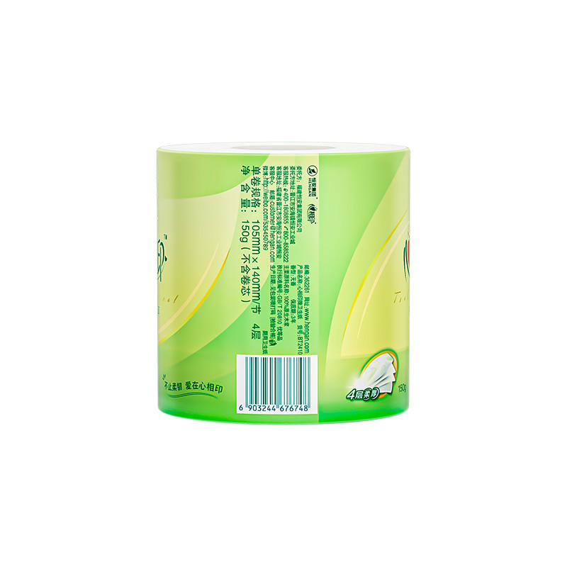 心相印 BT2410(箱装)心相印茶语经典150克24粒装四层茶叶压花卷筒卫生纸 生活用纸 ADA00833高清大图