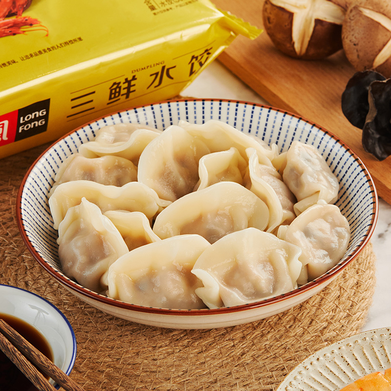龙凤三鲜水饺690g
