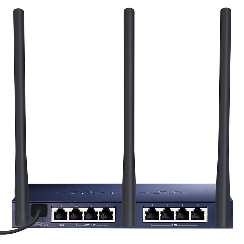 TP-LINK TL-WVR458 多wan口无线企业八口路由器 多种认证 AP管理