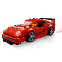 2019乐高赛车法拉利F40 Competizione75890男孩拼插积木玩具