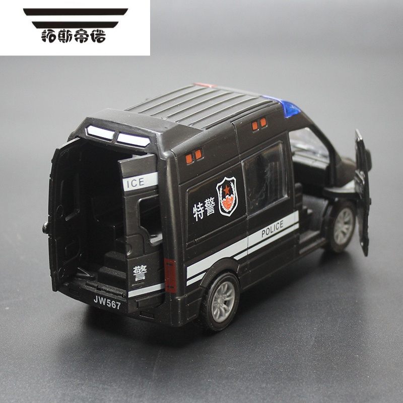 拓斯帝诺宝宝儿童玩具大号120救护车救援警车模型仿真小汽车男孩惯性