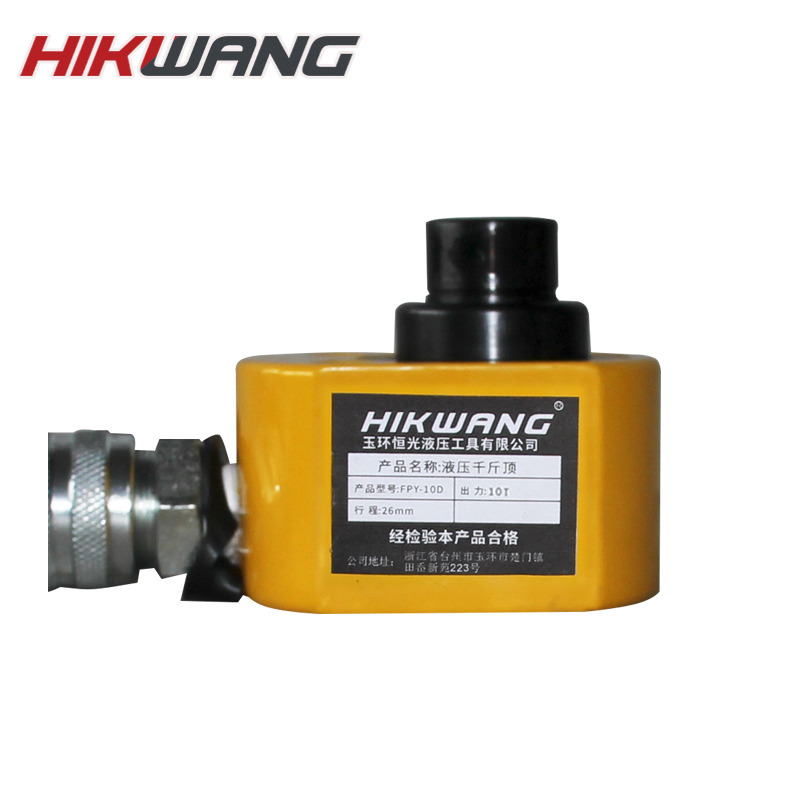 HIKWANG 多节千斤顶 分离式多节式液压千斤顶 液压油缸 10吨 不含液压泵 FPY-10D/台高清大图