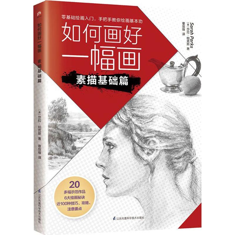 正版新书]如何画好一幅画(素描基础篇)莎拉·帕克斯97875537797高清大图