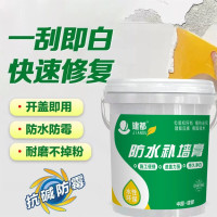 立邦同款补墙膏防水墙面修复白色乳胶漆腻子膏裂缝涂鸦反碱一刮白 [防水丨轻松修补] 5kg*1件
