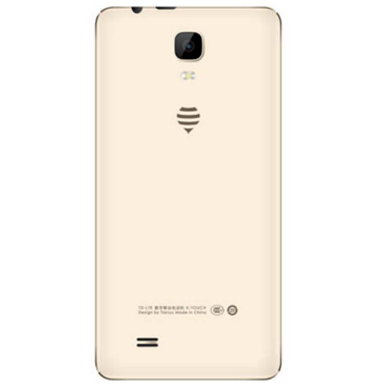 天语(K-Touch)M3s 小黄蜂 联通4G 双卡双待智能手机大图标大字大声音 金属后壳 支持微信 支持老年亲情模式 金色高清大图