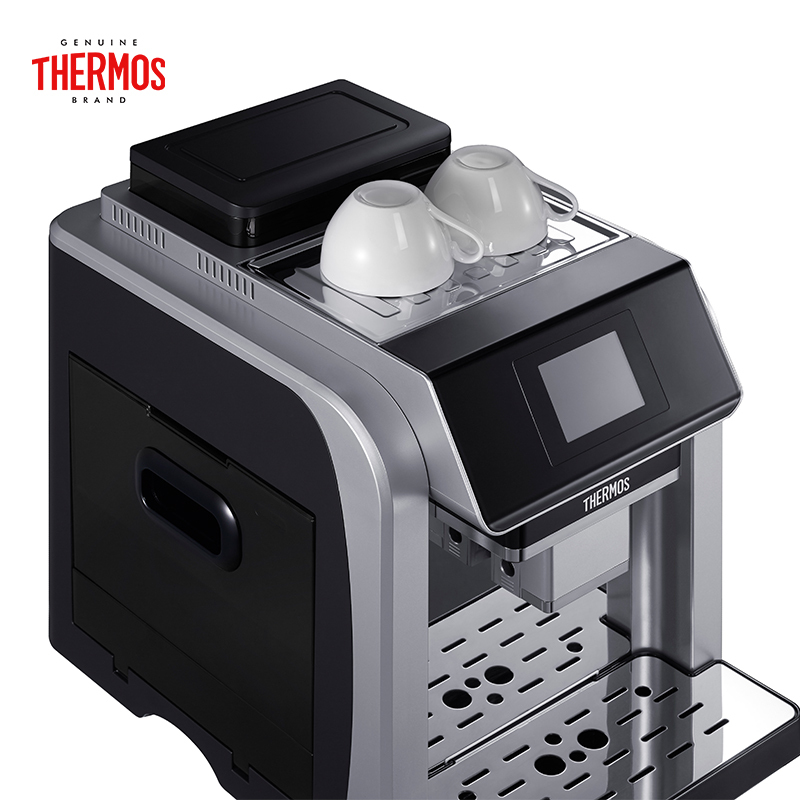 膳魔师(thermos)咖啡机eha-3421d 商用 家用 全自动咖啡机双锅炉意式